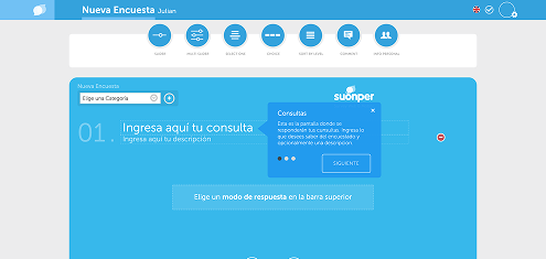 Rediseño de proceso de creacion de encuestas 