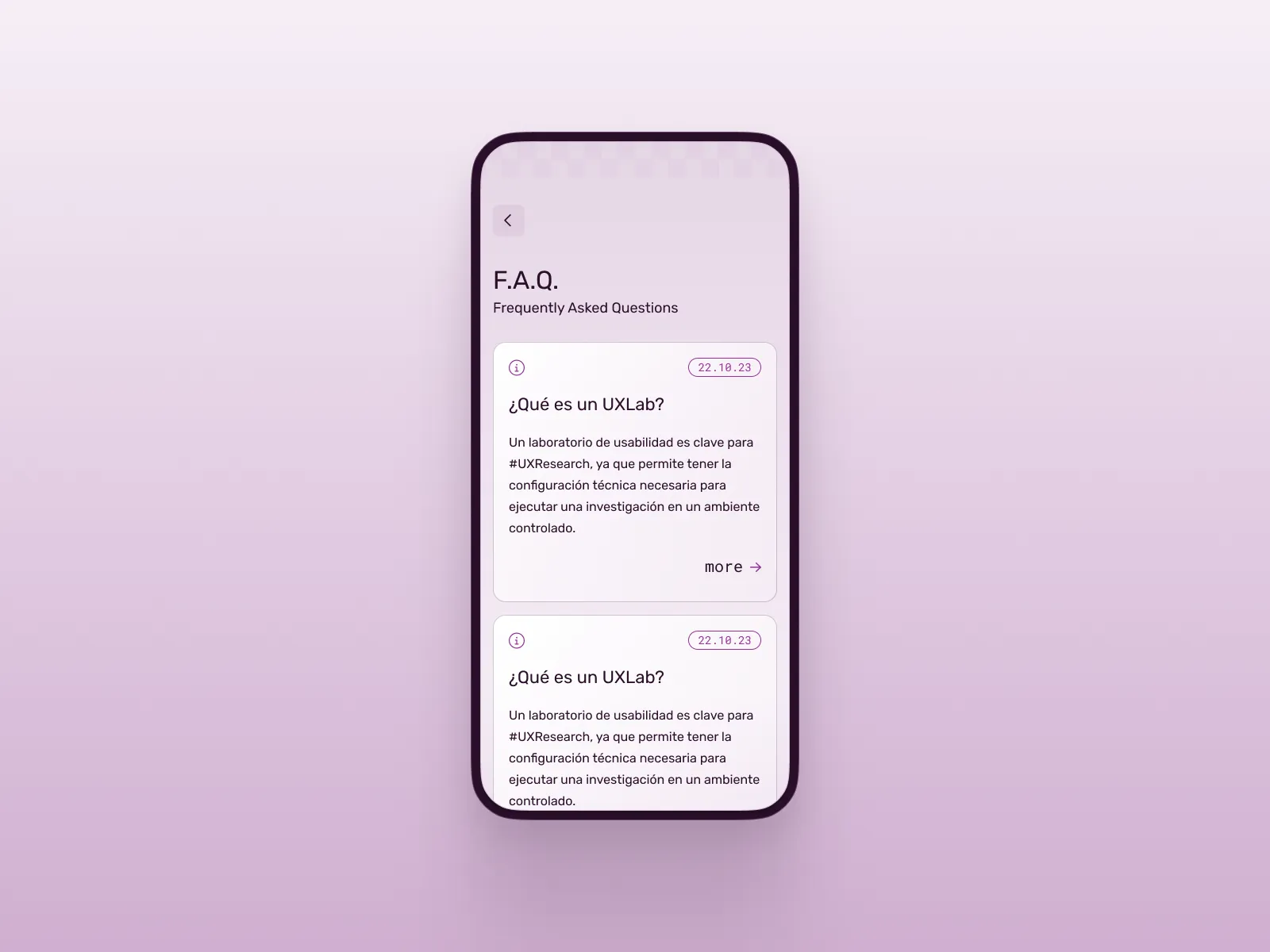 FAQ - Lista de Preguntas